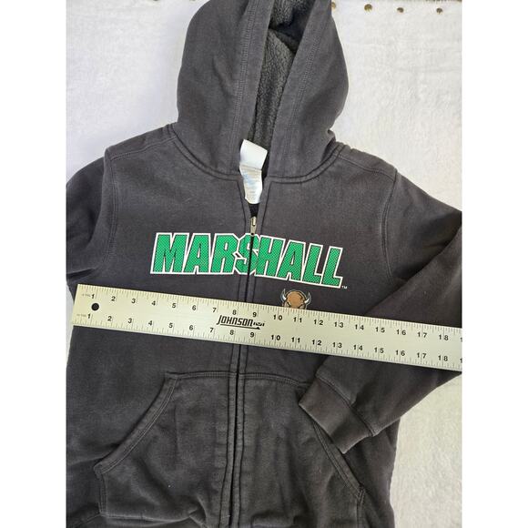 Size Youth M (8-10) Marshall Thundering Herd black NCAA Fan Apparel & Souvenirs - Picture 3 of 5